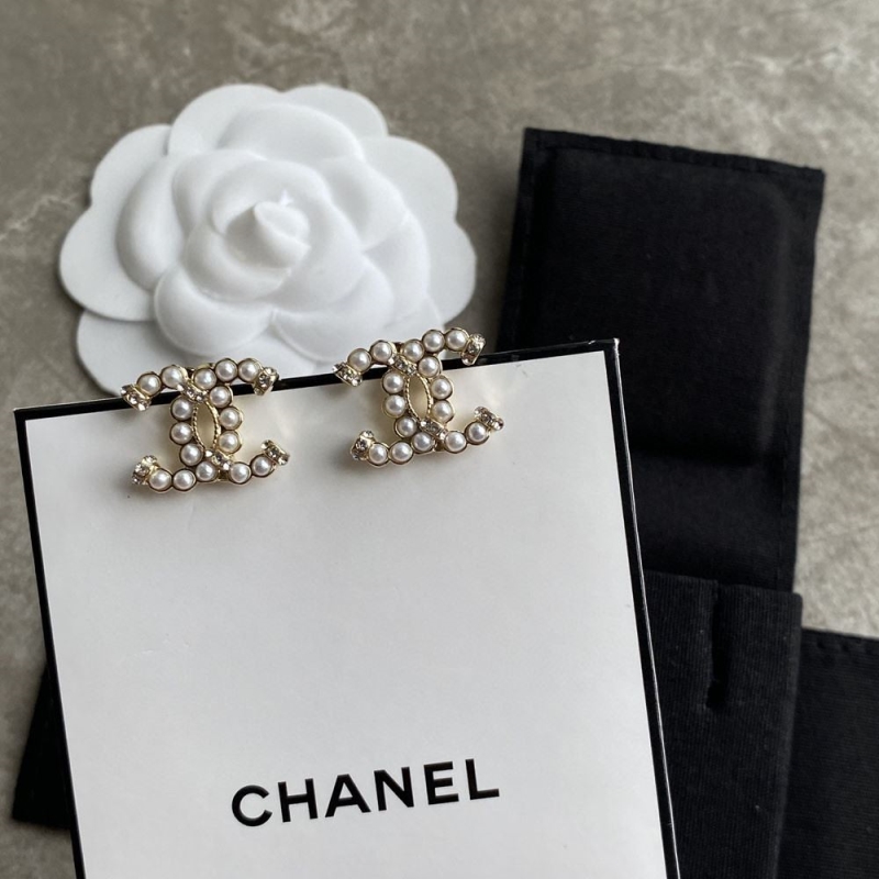 Ch*el earrings